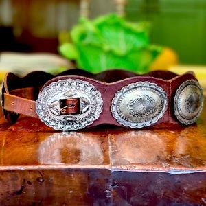 Western Concho Hip Belt